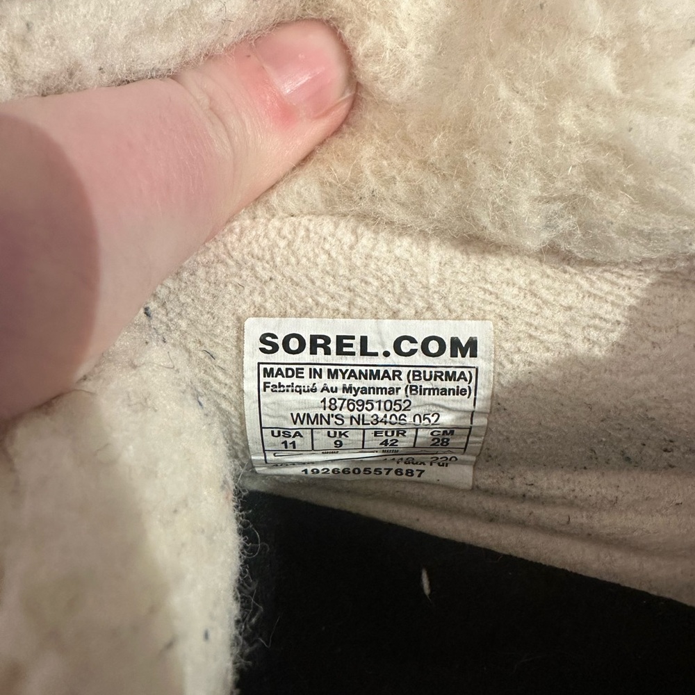 SOREL Women's Out ‘N About Plus Conquest Waterproof Suede Boot. Women’s 11. - Picture 10 of 11